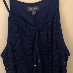 Lily rose blue dress